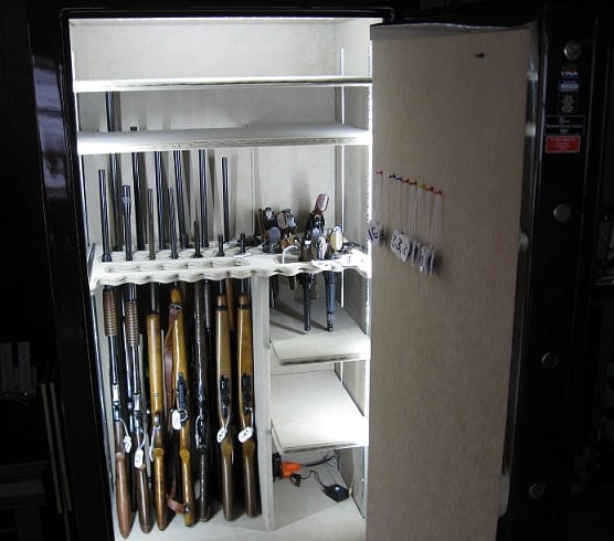 gun safe interior lighting