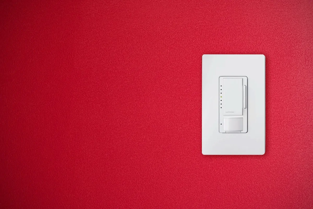 motion sensor light switch on wall