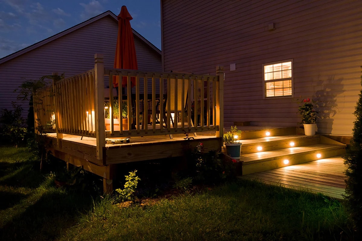 choose deck lighting