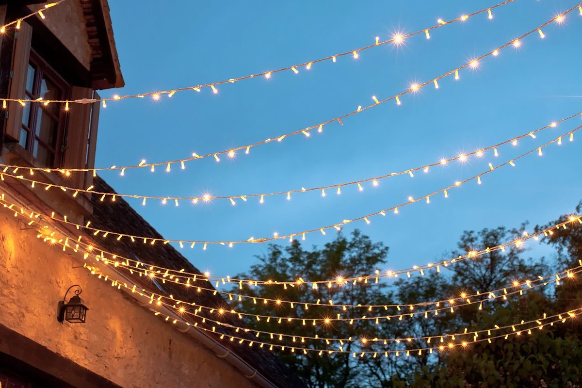 outdoor fairy lights tips