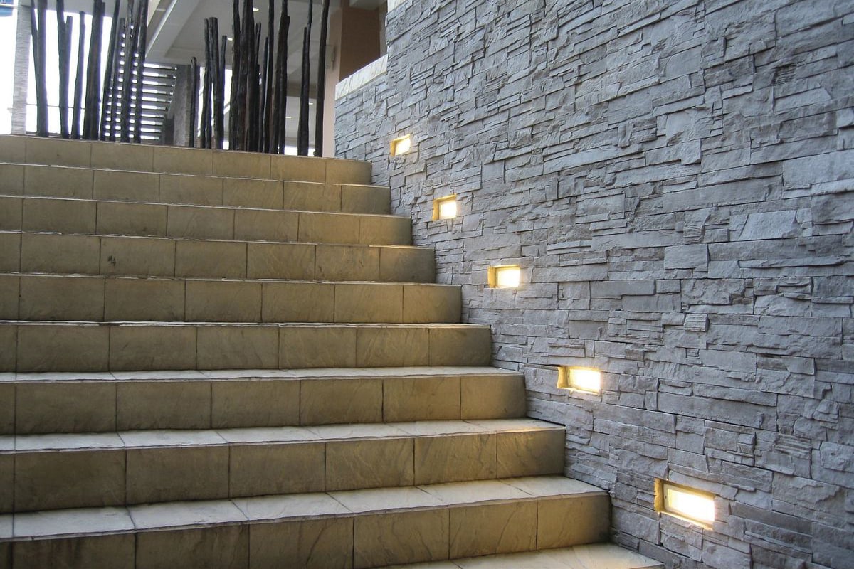 outdoor wall recessed lighting