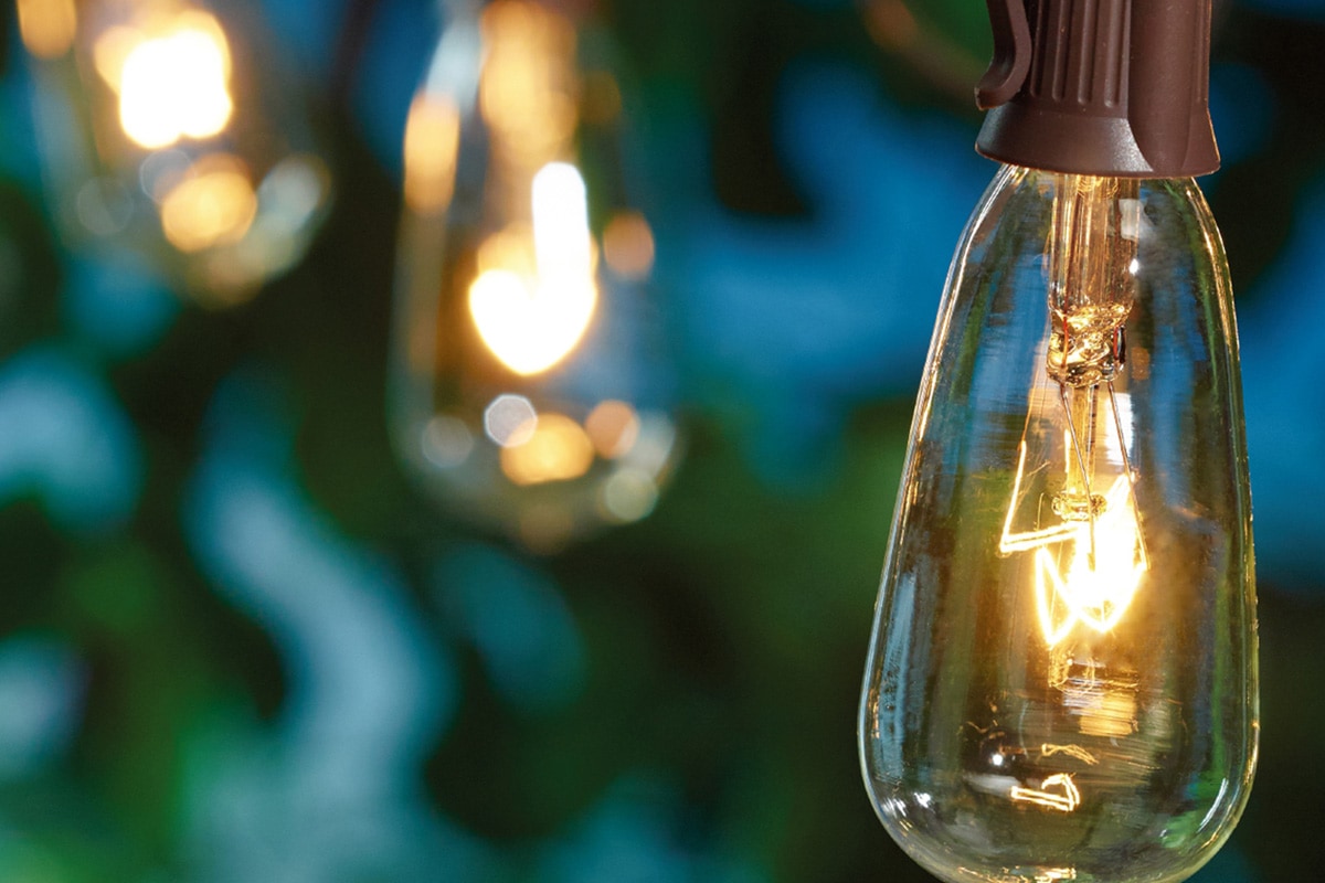 patio string light solar