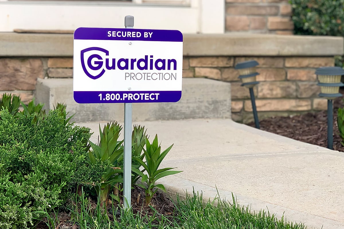 guardian protection sign