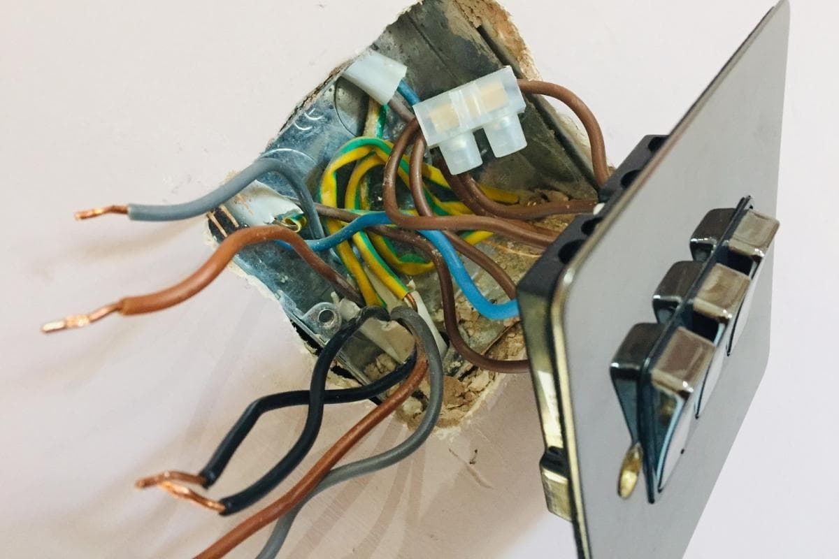 Wiring Behind Switch
