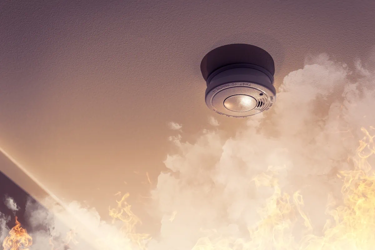 Home Fire Safety Smoke Detector