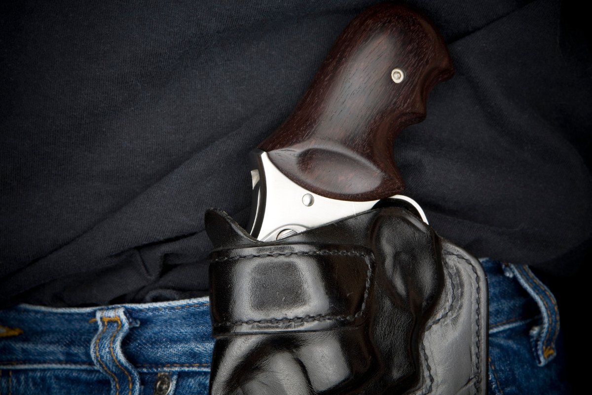 Break In Leather Holster